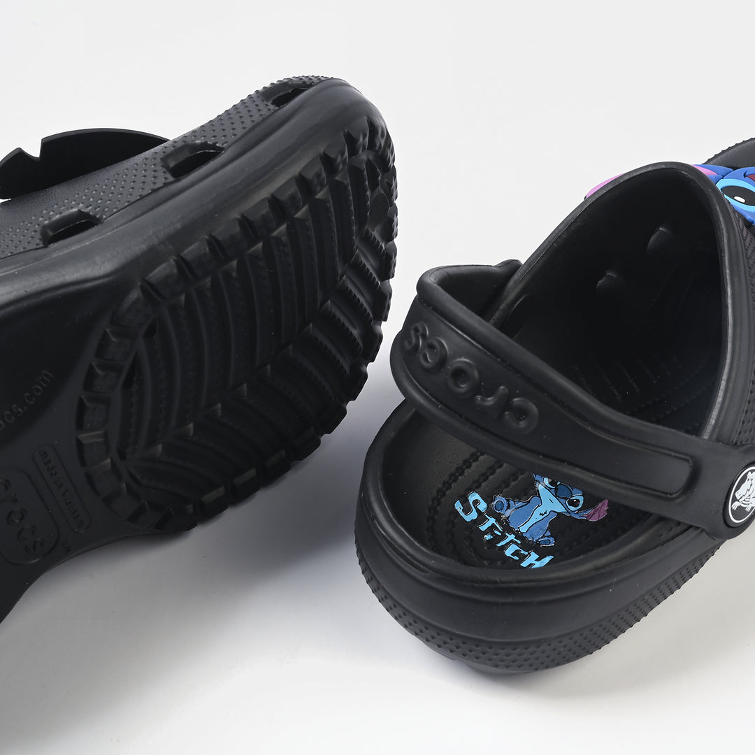 Boys Clogs 5828-12-BLACK