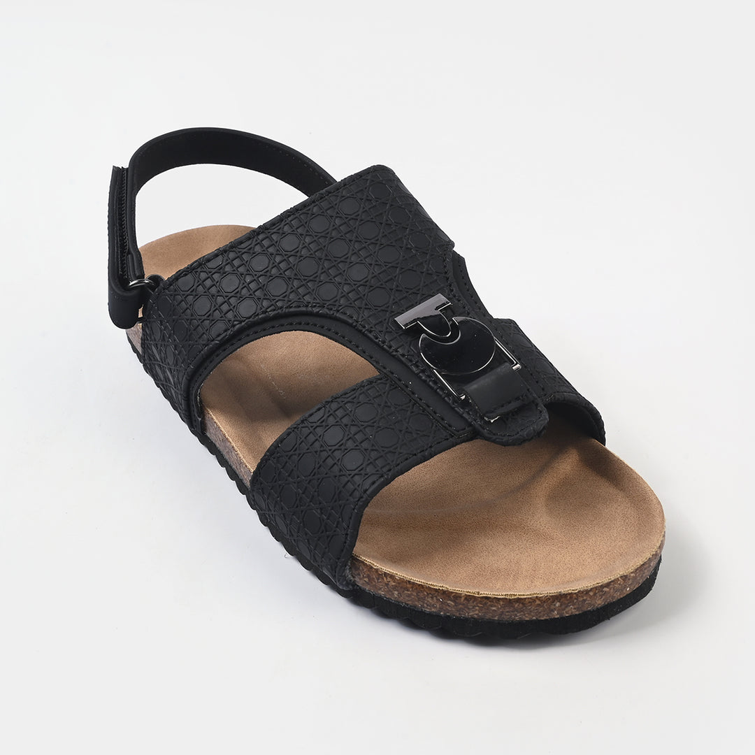 Boys Sandal 716-24-BLACK
