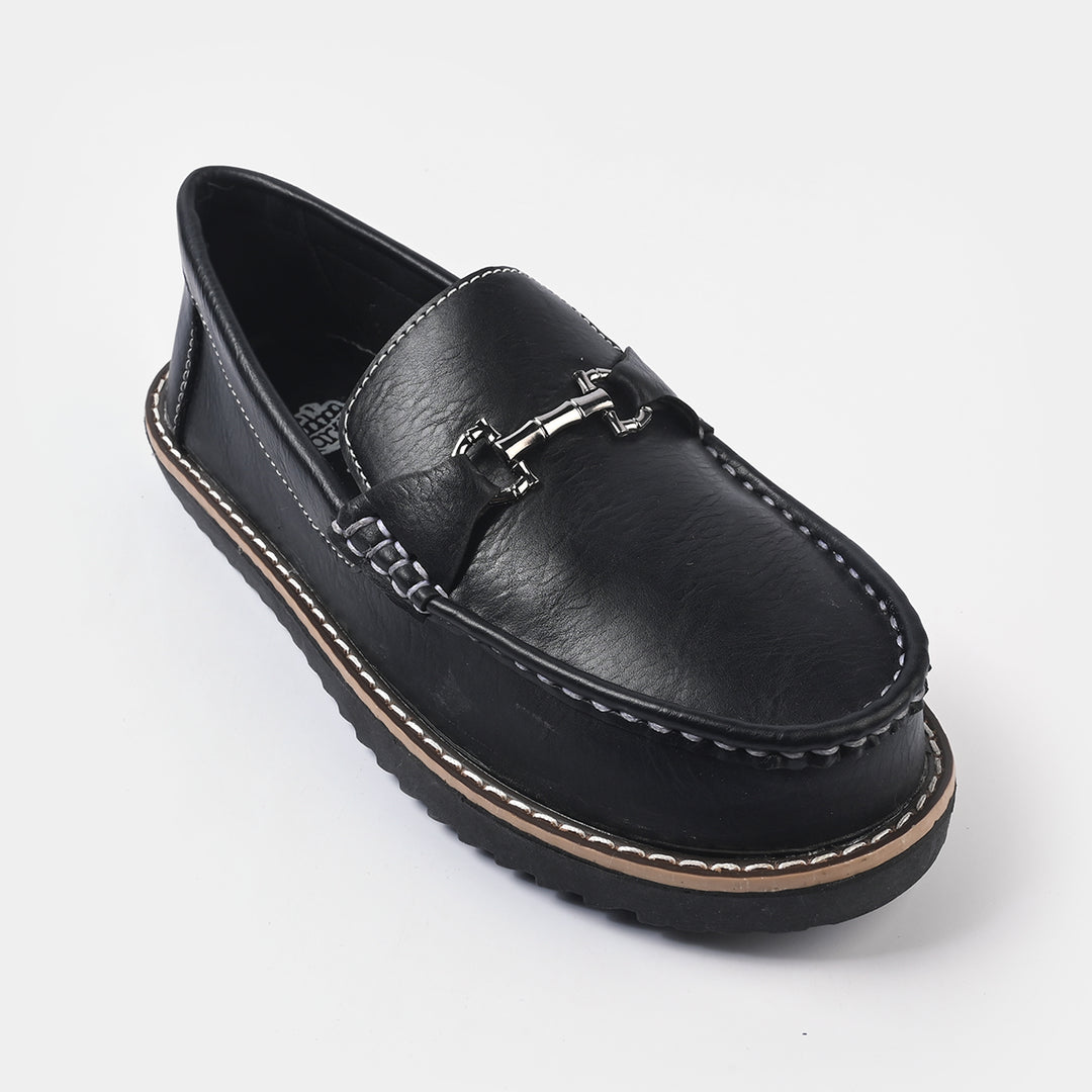 Boys Loafer CS-002-BLACK