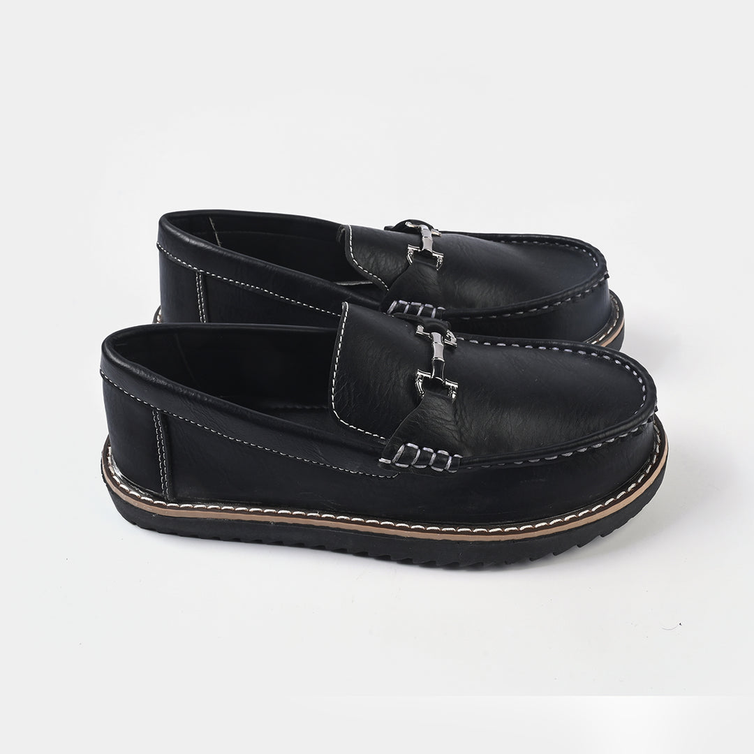 Boys Loafer CS-002-BLACK