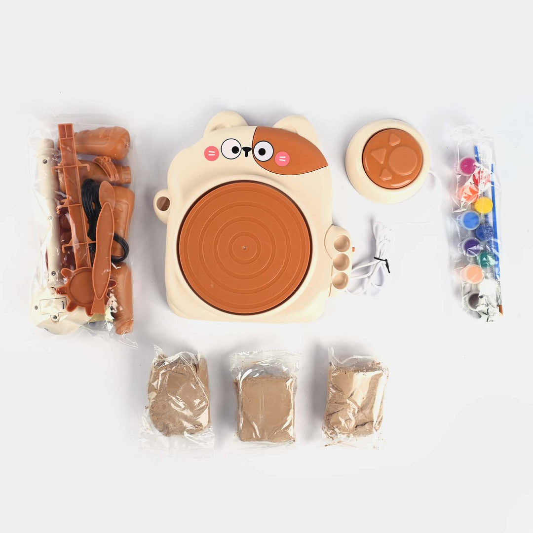 Electric Pottery Wheel Arts and Crafts Sculpting Clay Tools