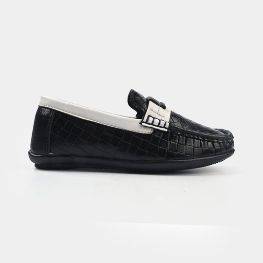 Boys Loafer SS-002-BLACK