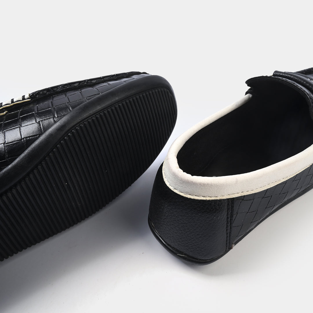 Boys Loafer SS-002-BLACK
