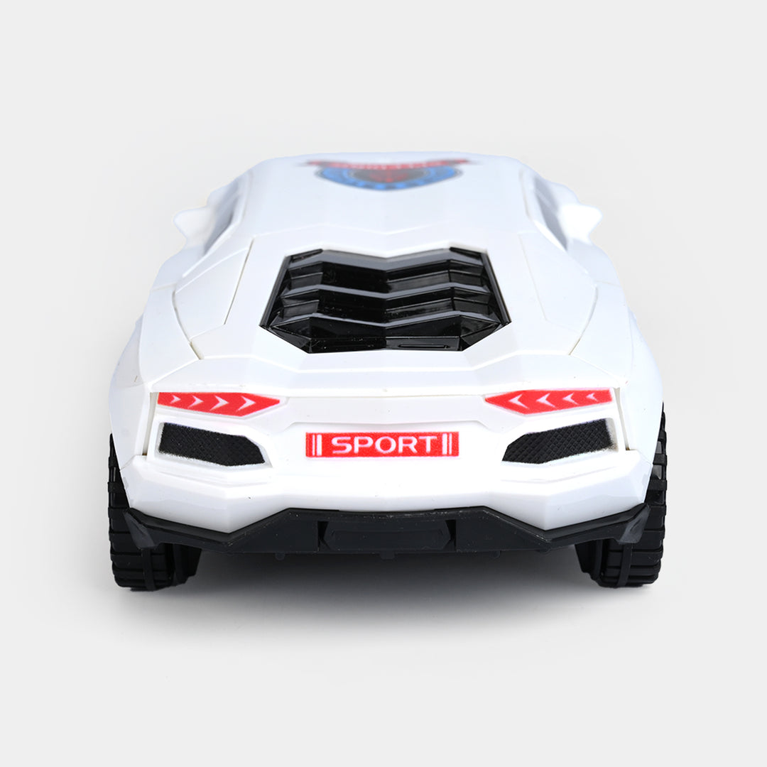 Bump Go Action Light & Music Car Toy For Kids