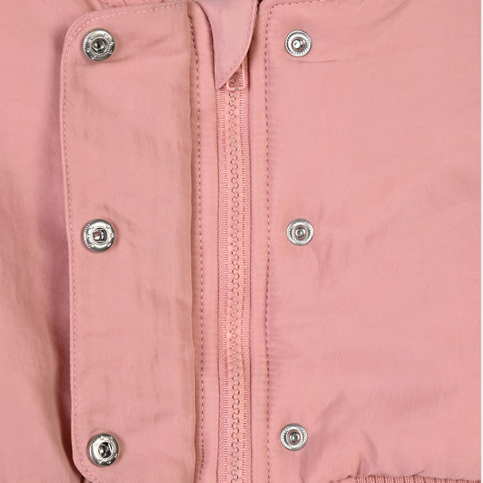 Infant Girls Puffer Jacket Flap - PINK