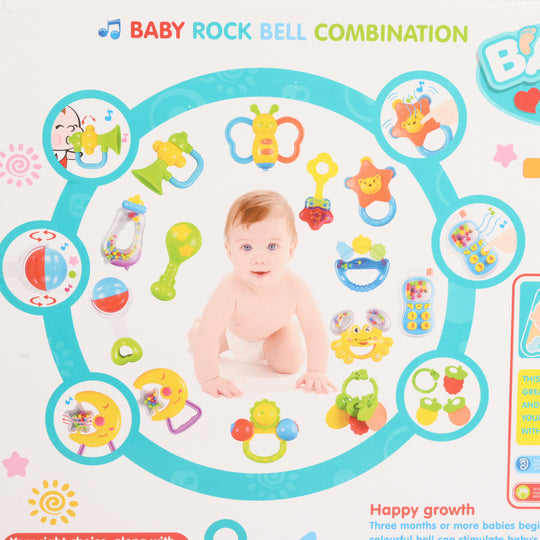 Baby Rock Bell Combination Rattle Set