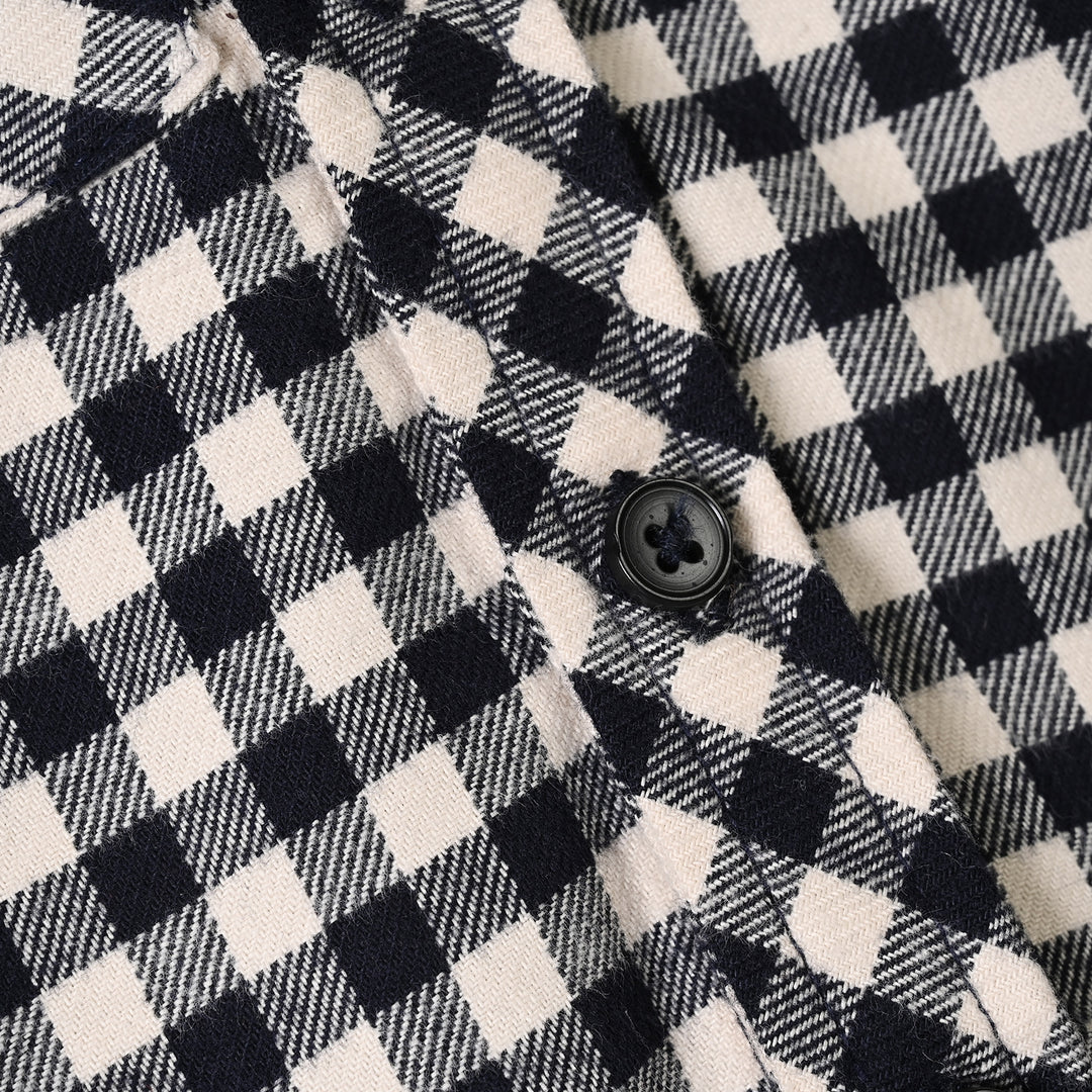 Infant Boys Basic Casual Shirt Hooded - Off White