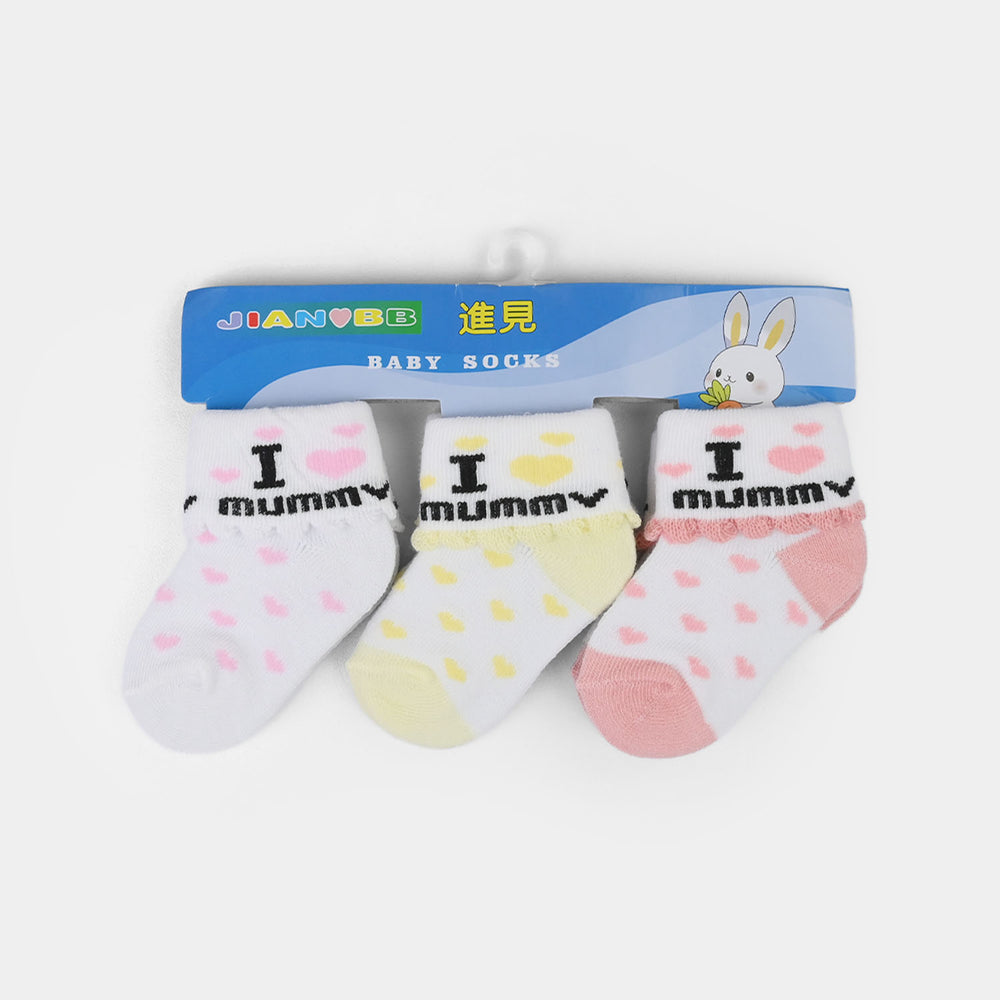 BABY SOCKS PACK OF 3 | 6-12M