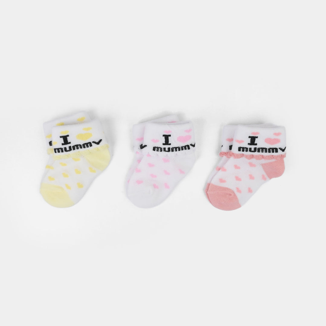 BABY SOCKS PACK OF 3 | 6-12M