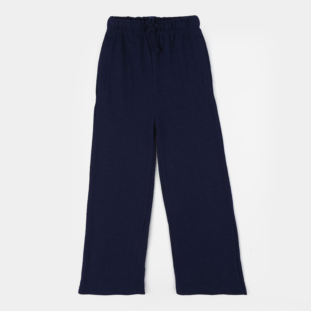 Girls Pyjama (Basic) – Navy Blue