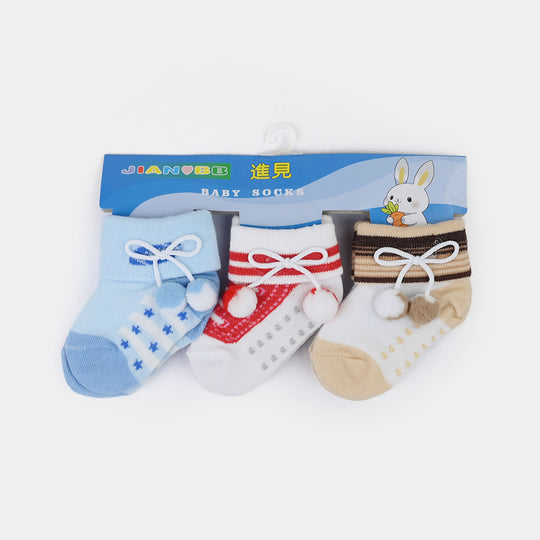 BABY SOCKS PACK OF 3 | 6-12M