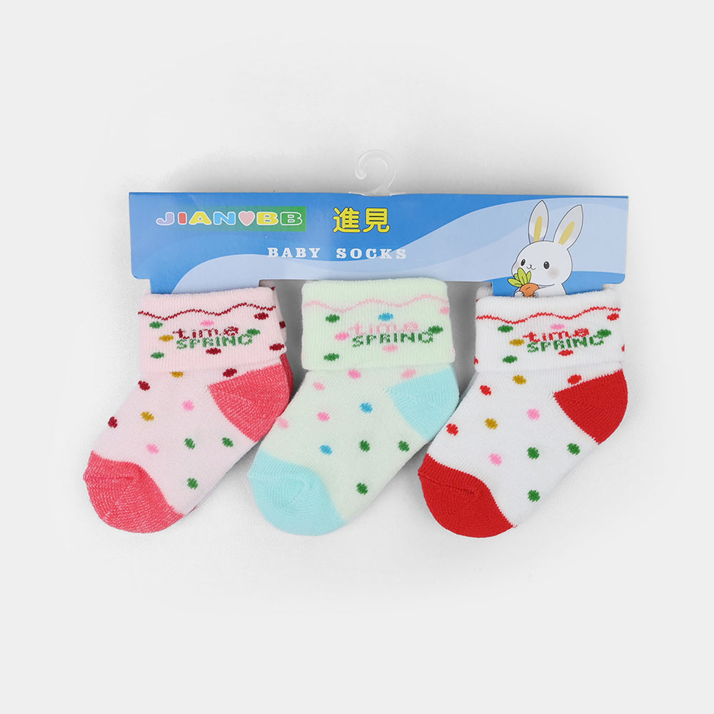 BABY SOCKS PACK OF 3 | 6-12M