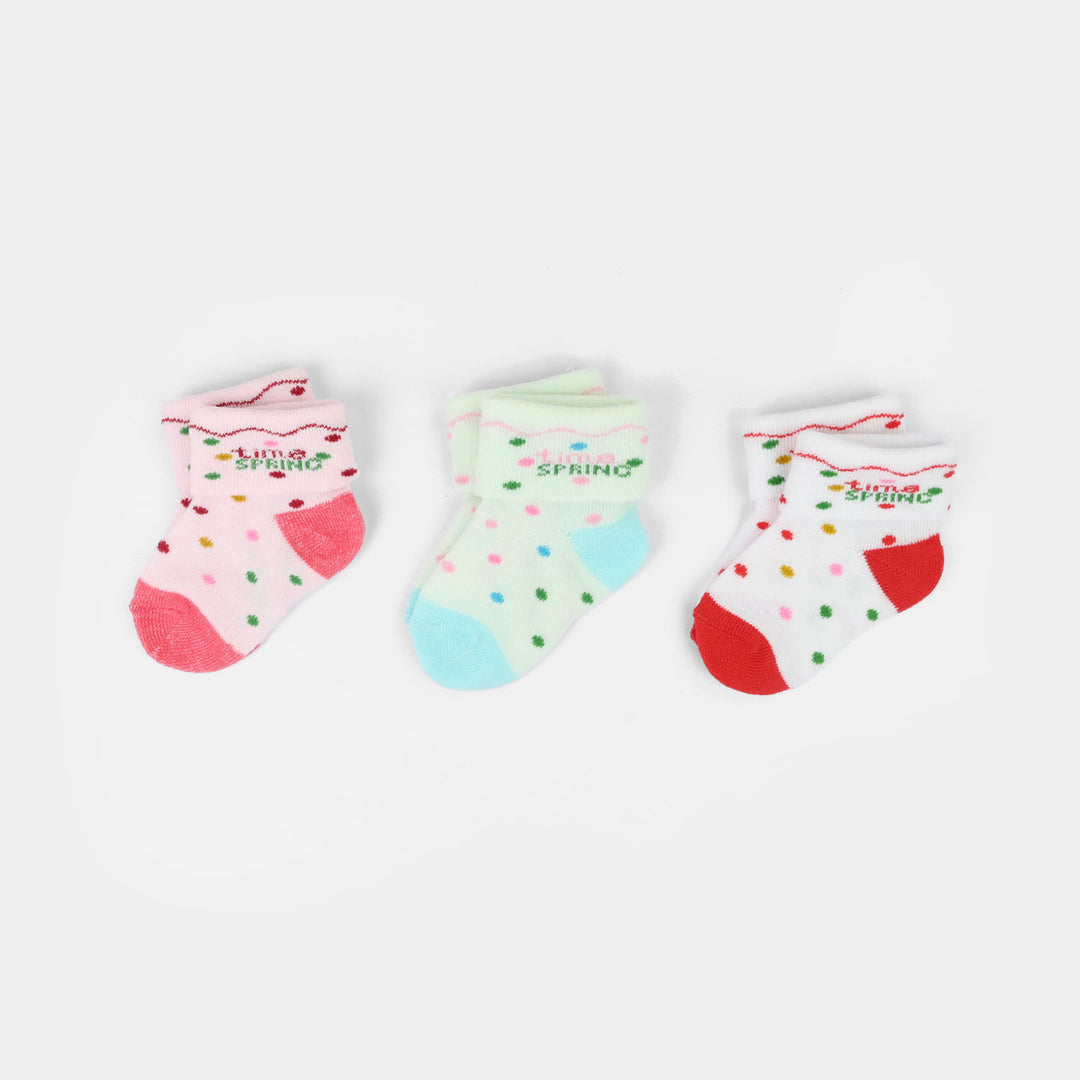 BABY SOCKS PACK OF 3 | 6-12M