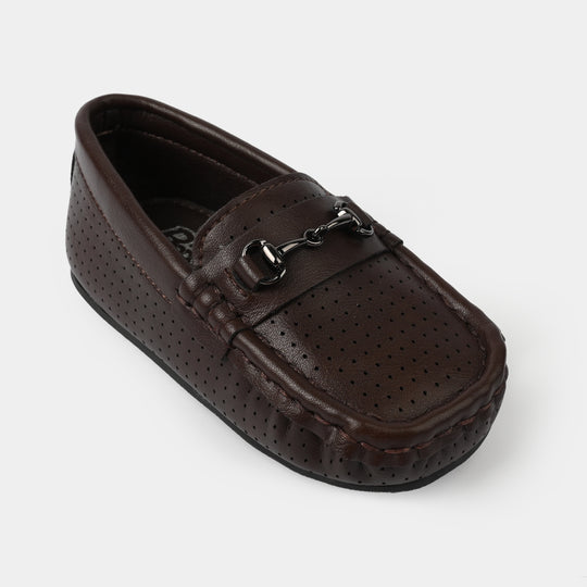 Boys Loafers H502-L8-COFFEE