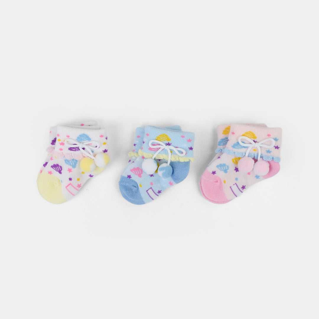 BABY SOCKS PACK OF 3 | 6-12M