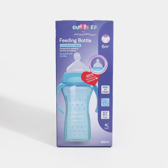 Cuddles Baby Feeding Bottle – 300ml (6+ Months
