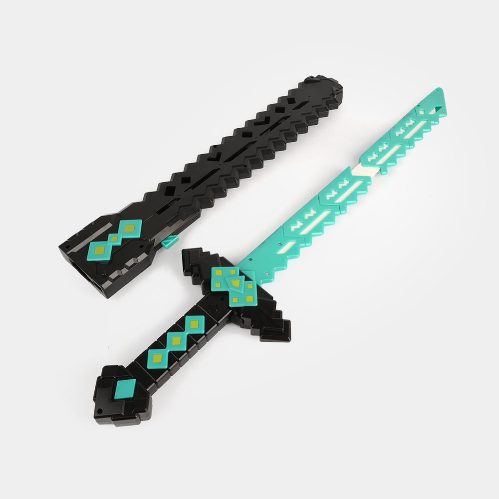 Sword / Combat Light Saber Toy with LED Effects