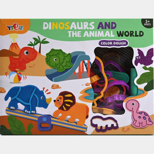 Dinosaur Dough Play Set For Kids