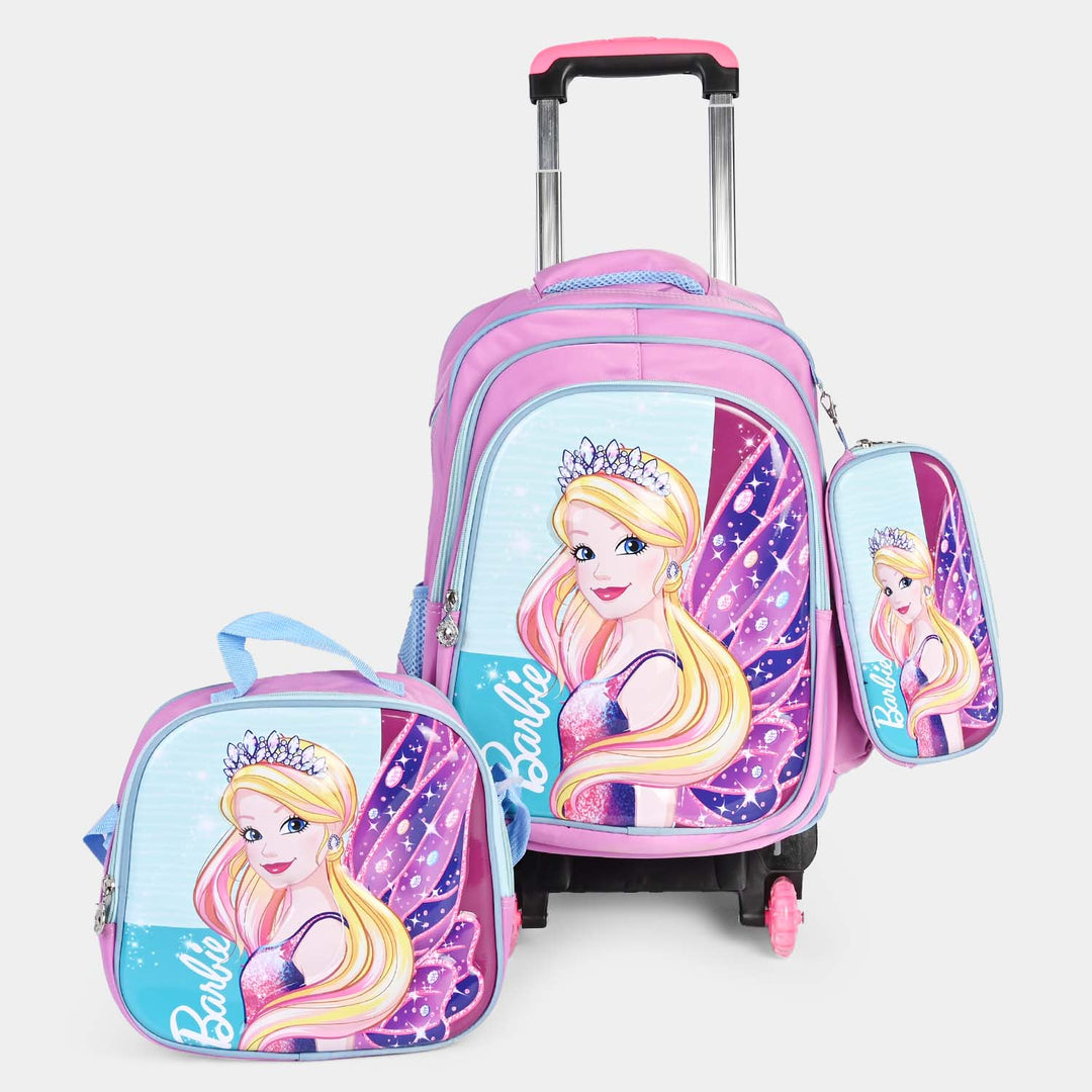 Character Trolley Bag 3pc Set for Kids