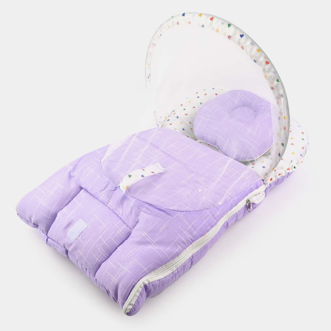 BABY BED WITH MOSQUITO PROTECTION NET | 2 IN 1