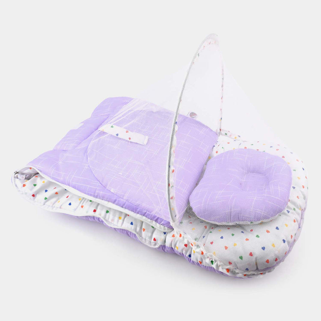 BABY BED WITH MOSQUITO PROTECTION NET | 2 IN 1