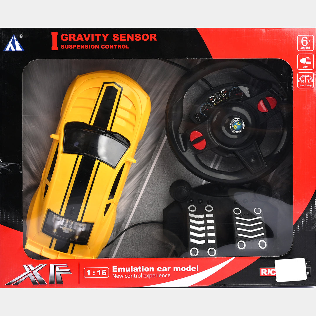 Remote Control Car Steering Wheel & Pedal