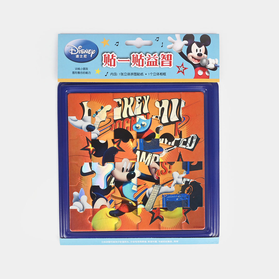 3D Jigsaw Puzzle Sticker Set