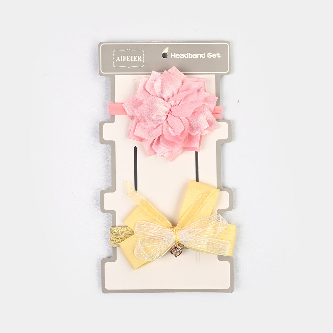 Cute & Fancy Baby Headbands Set – Pack of 2