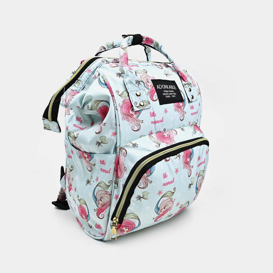 BABY CARE MOTHER BAG PACK | BLUE - 1300
