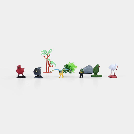 Simulation Bird World Playset