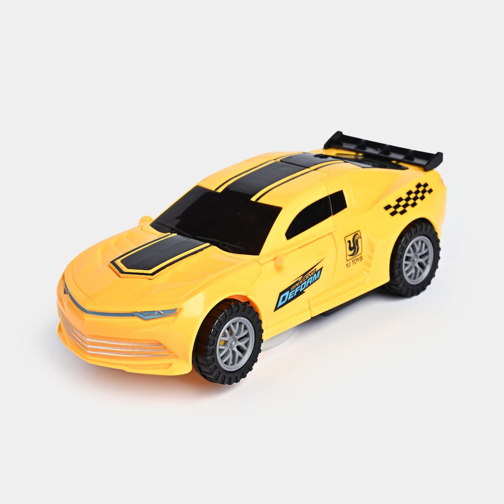 Deform Car For kids - Yellow
