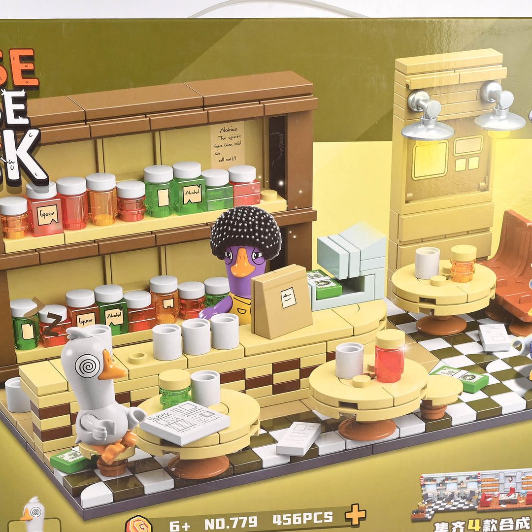 Funny Character Building Blocks Set