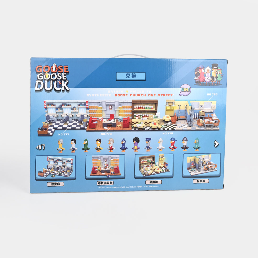 Funny Character Building Blocks Set