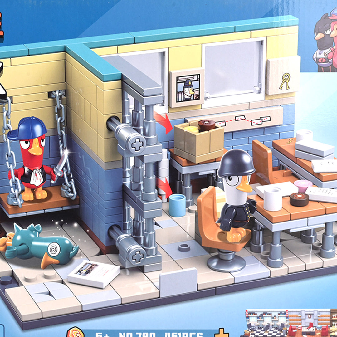 Funny Character Building Blocks Set