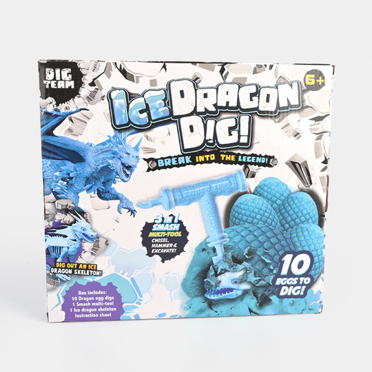 Dig Out the Ice Dragon Skeleton Toy