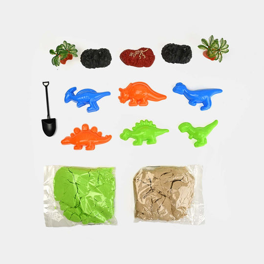 Dinosaur Space Sand With Sand Table