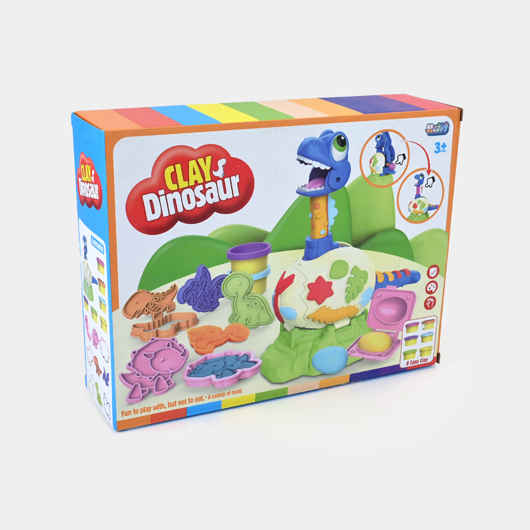 Clay Dinosaur Creative Play Set