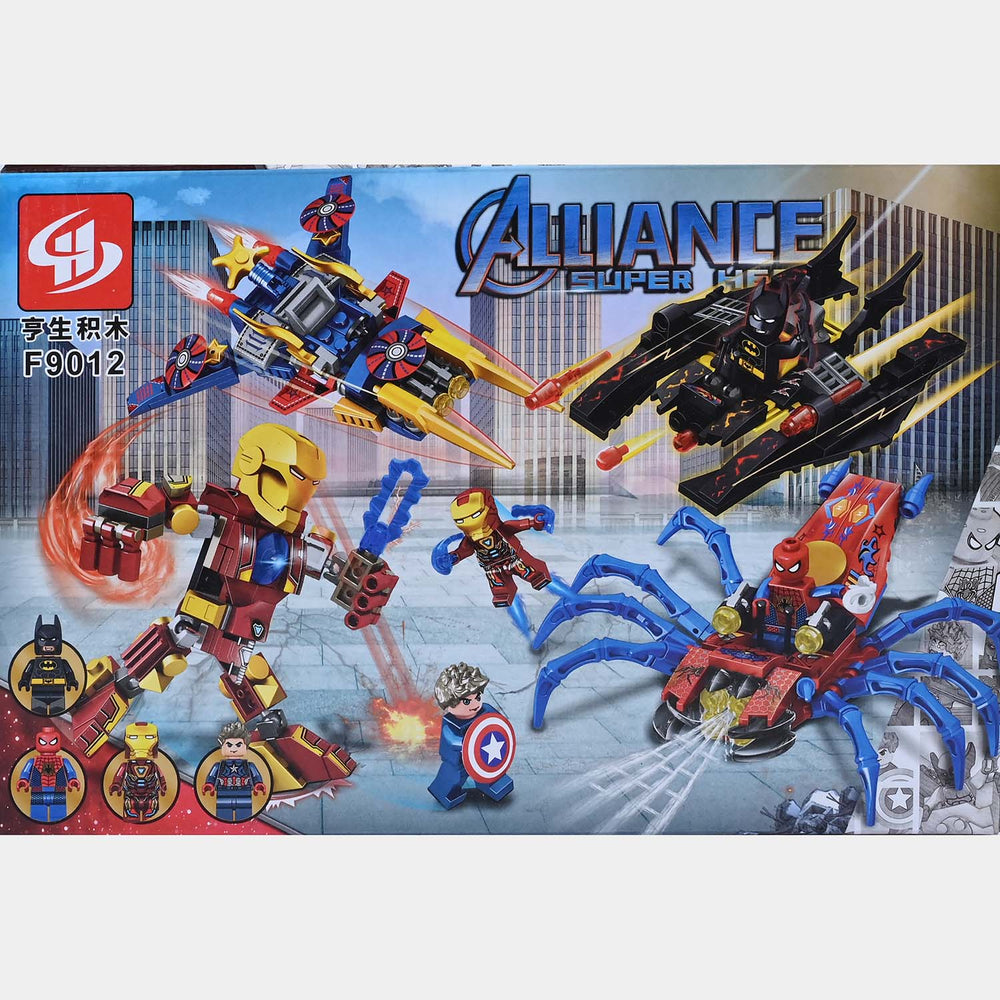 Character Building Blocks Play Set for Kids