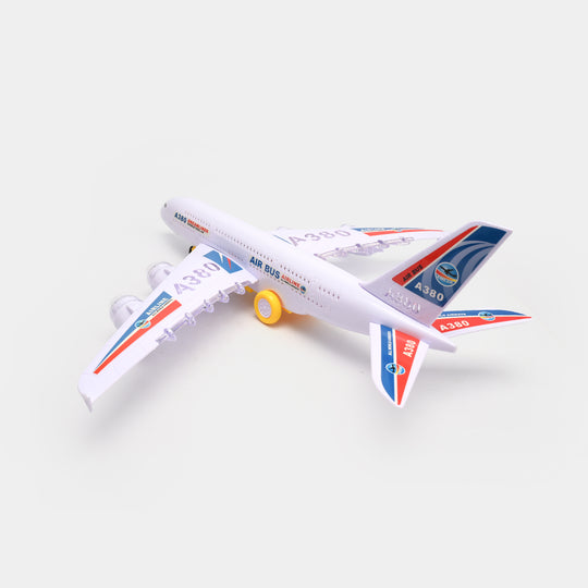 Airbus A380 Airplane Toy with Electronic Flashing Lights & Music