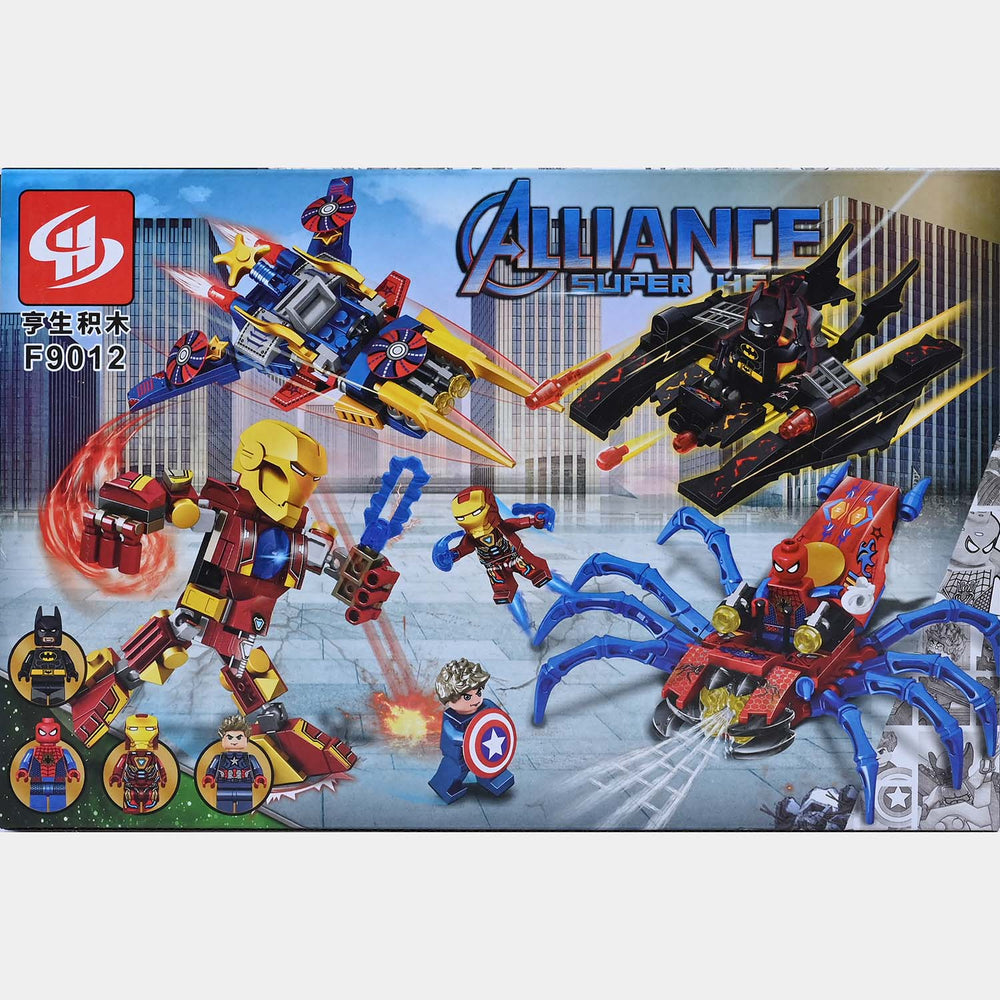 Character Building Blocks Play Set for Kids