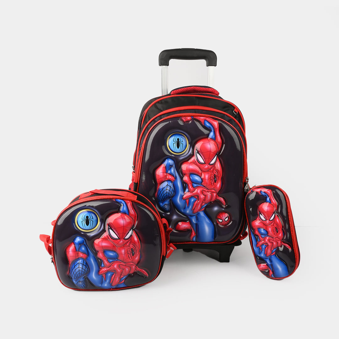 Character Trolley Bag 3pc Set for Kids