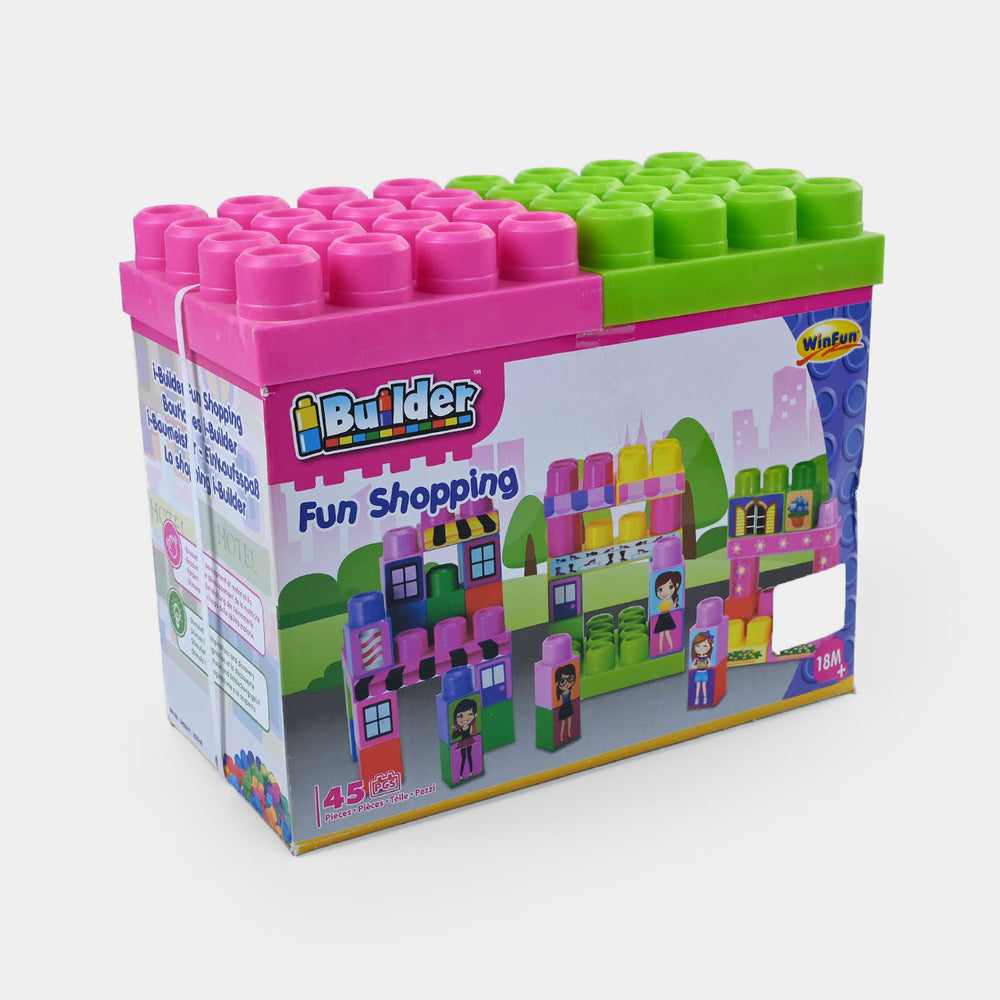 Fun Shopping Building Block Set