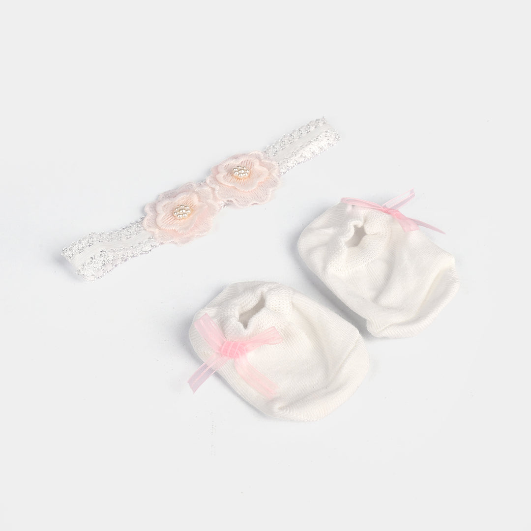 Baby Headband With Socks