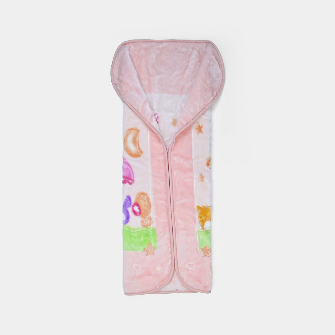 Baby Mora Mink Zipper Plush Blanket