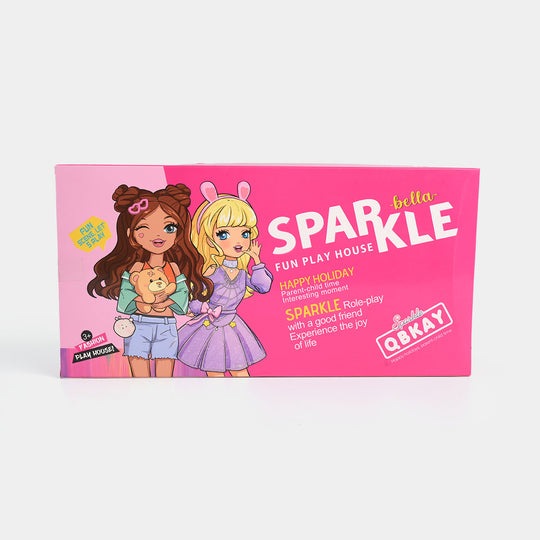Sparkle Fun Play House Doll Set