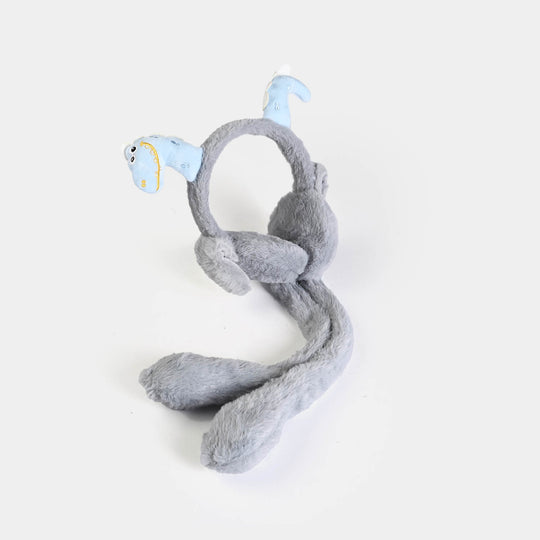 Interactive Moving Ear Plush Winter Earmuffs
