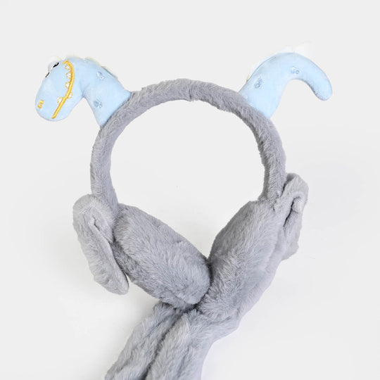 Interactive Moving Ear Plush Winter Earmuffs