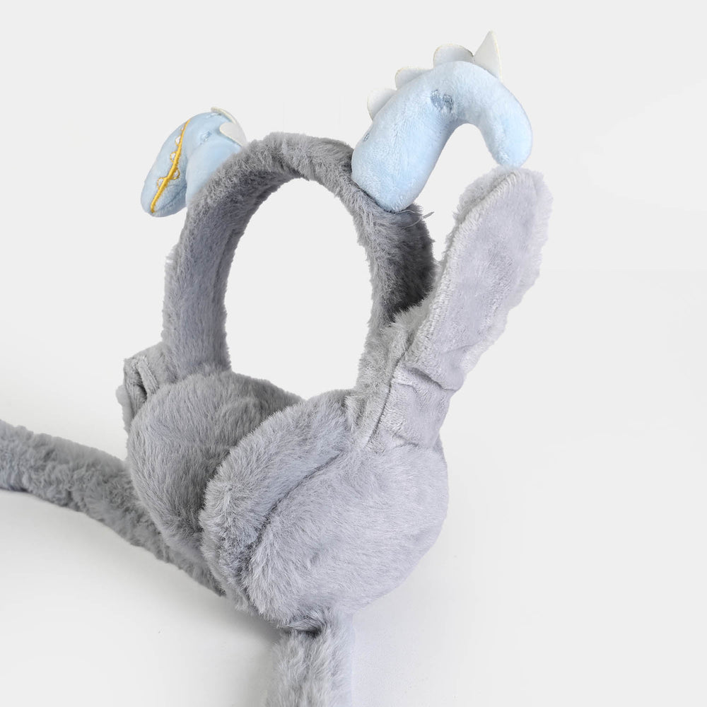 Interactive Moving Ear Plush Winter Earmuffs