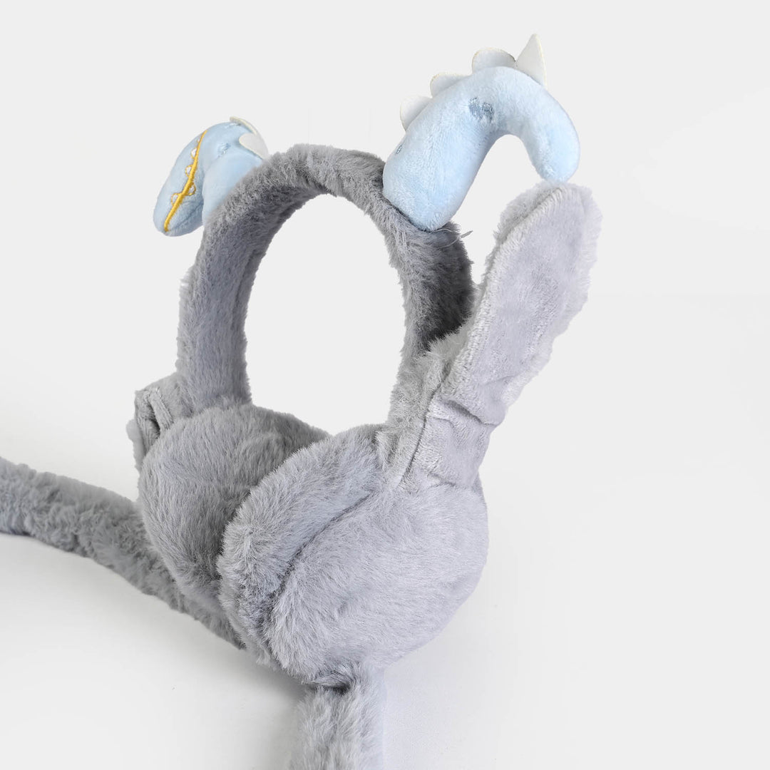 Interactive Moving Ear Plush Winter Earmuffs