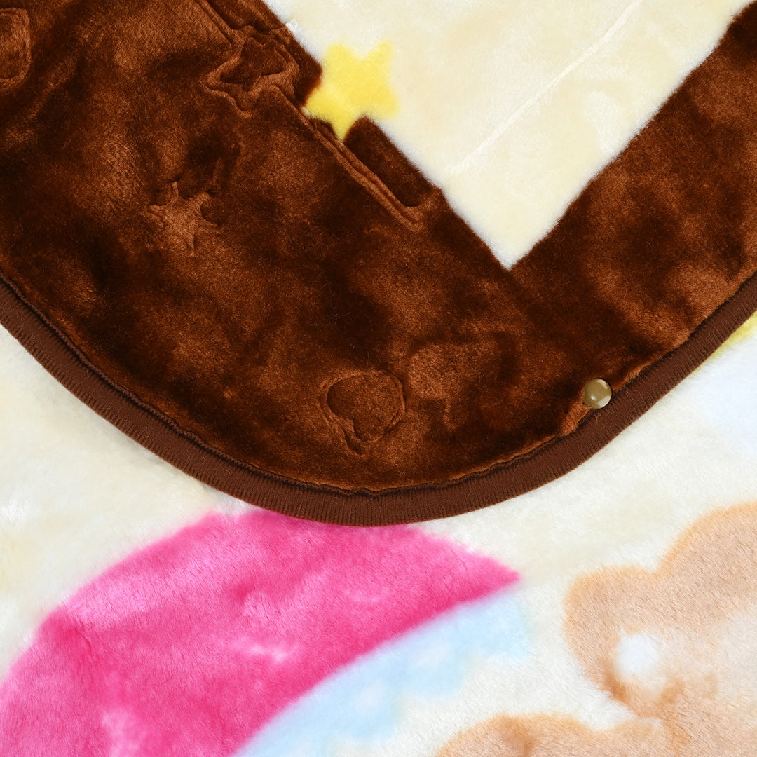 Baby Mora Mink Zipper Plush Blanket